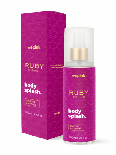 Body Splash Ruby Rhodolite Desodorante Colônia 200ml - Wepink