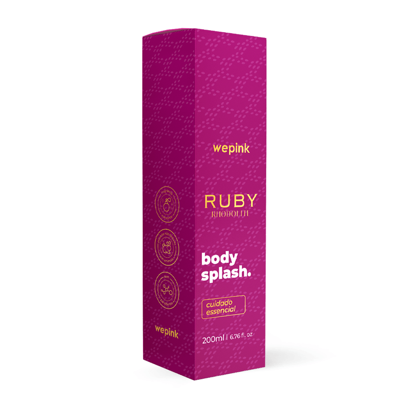 Body Splash Ruby Rhodolite Desodorante Colônia 200ml - Wepink - Imagem 4